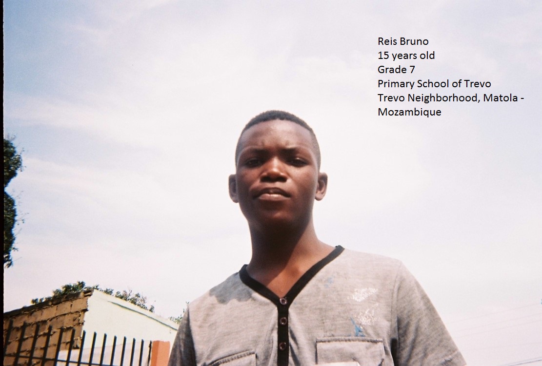 Bruno ist 15 Jahre und geht in die 7. Klasse der Schule in Trevo.