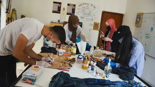 Irak: Upcycling mit jungen Menschen zum Umweltschutz