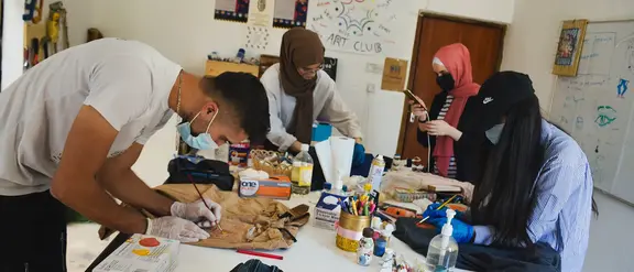 Irak: Upcycling mit jungen Menschen zum Umweltschutz