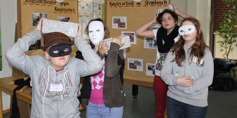 Maskerade: Die Schüler entwickeln ein Theaterstück für den Aktionstag