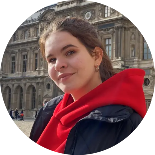 Kateryna, eine der Aktivist*innen und jungen Engagierten bei STAN