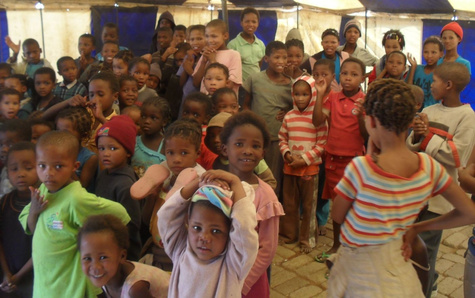 terre des hommes hilft San-Kinder in Namibia