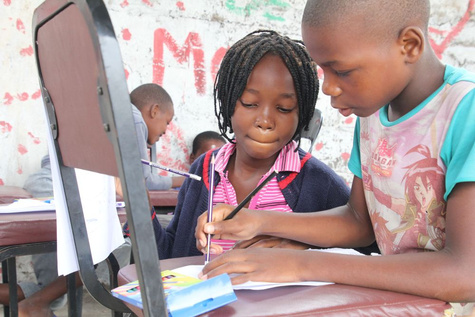 Die Organsiation MDM sorgt mit Unterstützung von terre des hommes dafür, dass benachteiligte Kinder in die Schule kommen