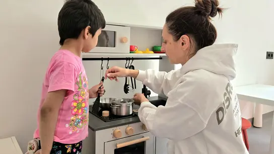 Ein sicherer Ort – und nun ein Ort der Geborgenheit für Kinder, die Therapien oder stationäre Betreuung brauchen: Das Kinderzentrum in Vilshany.