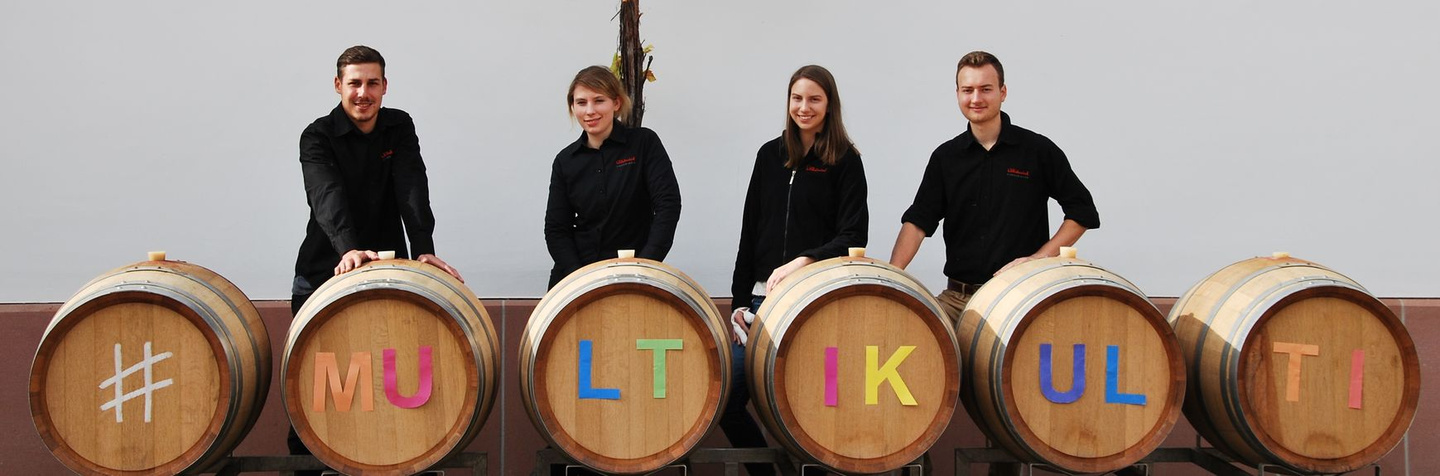 Wein für einen guten Zwecke: Das Team des Weingutes Wilhelmshof
