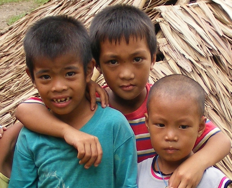 Straßenkinder auf den Philippinen