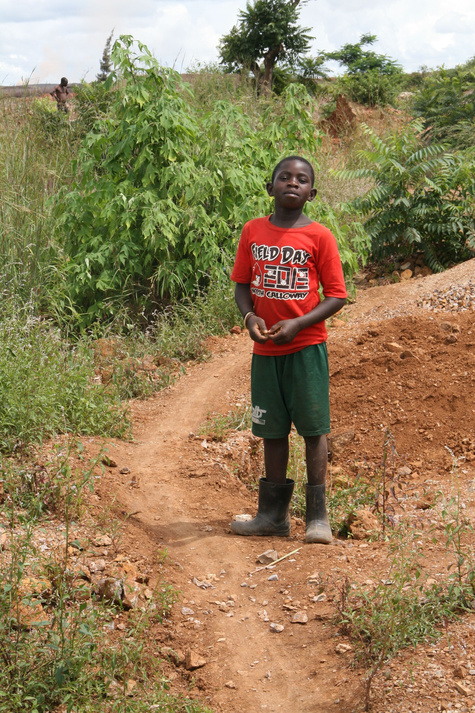 Junge aus Kabwe