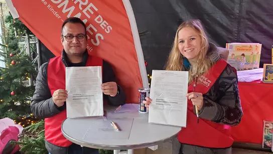 Terre des Hommes Gruppe Osnabrück - Briefaktion