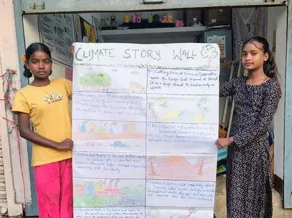Sammlung von Geschichten und Erlebnissen zum Klimawandel in Ranchi, Indien