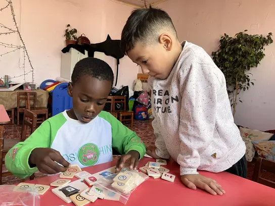 Orte, wo Kinder sich wohlfühlen können: die zwölf Kindergärten des Red CEC in den Armenvierteln von Santiago.